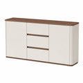 Massivholz Sideboard mit Wandregal - Eleganter Eingangsschrank für Ihr Zuhause
