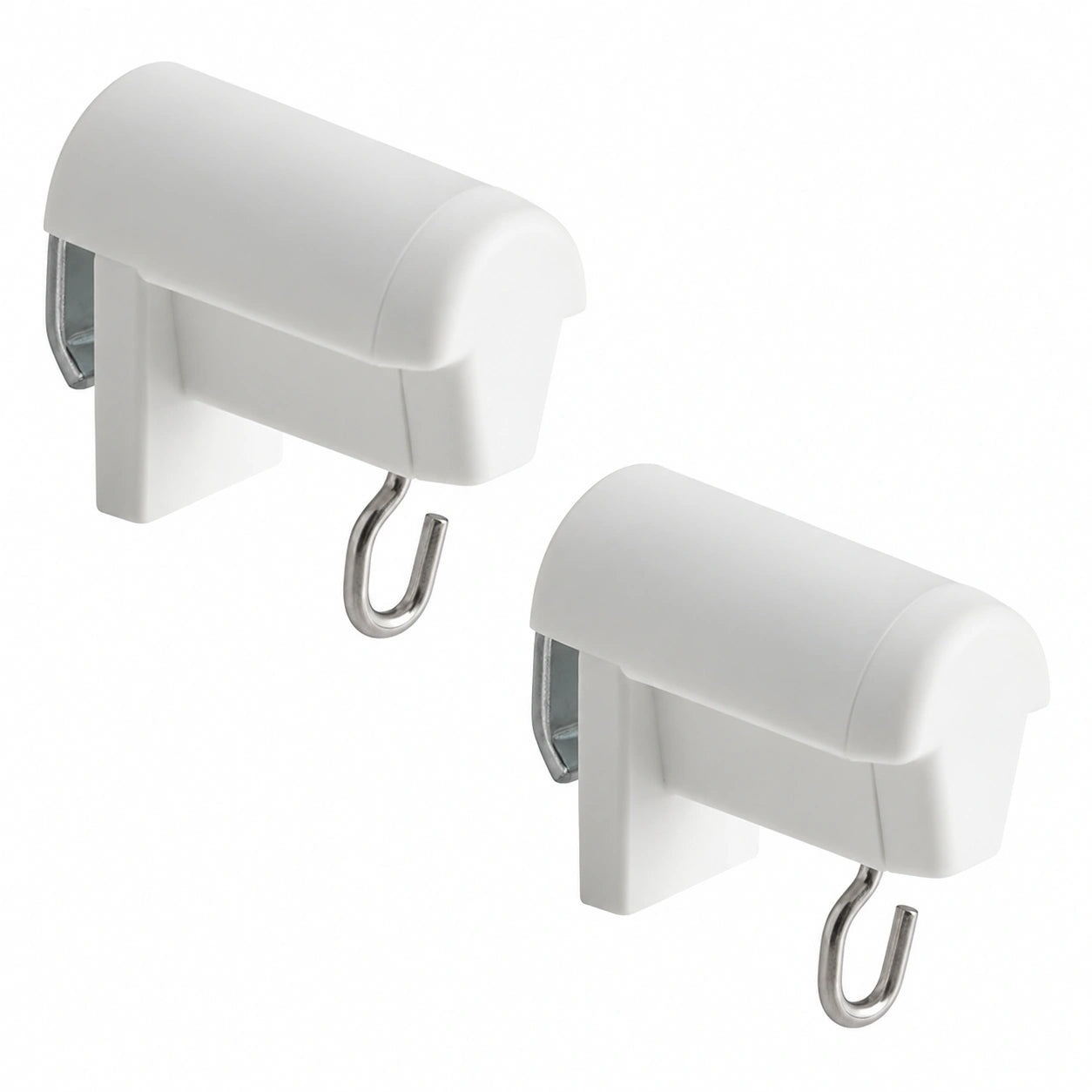 Ventanara® Premium Bambus Klemmträger Set, Montage ohne Bohren (2 Stück)