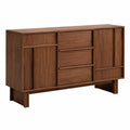 Elegantes Sideboard aus Massivholz mit vielseitigem Stauraum