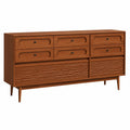 Massivholz Sideboard mit Stauraum, 140cm, ideal für Wohnzimmer und Eingang