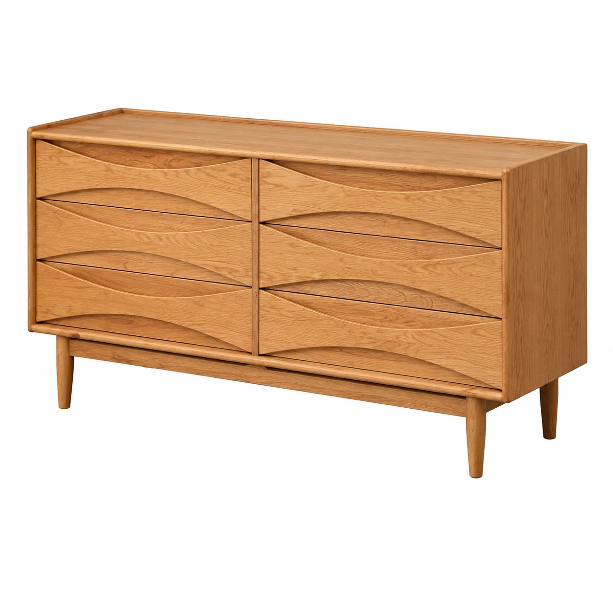 Massivholz-Sideboard 150cm für Wohnzimmer & Eingangsbereich, vielseitiger Buffetschrank, ideal für Küche & Schlafzimmer