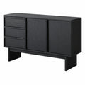 Modernes Sideboard aus weißer Esche Massivholz für Esszimmer und Wohnzimmer