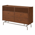 Retro Sideboard mit Schubladen - Esszimmer und Wohnzimmer Stauraum, 140cm