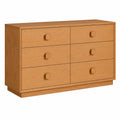 Retro Kirschholz Sideboard mit Schubladen für Wohnzimmer und Hotel