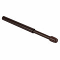 Verstellbare Vitragenstange für Gardinen, 2er Set, 60-100 cm, Braun, Metall